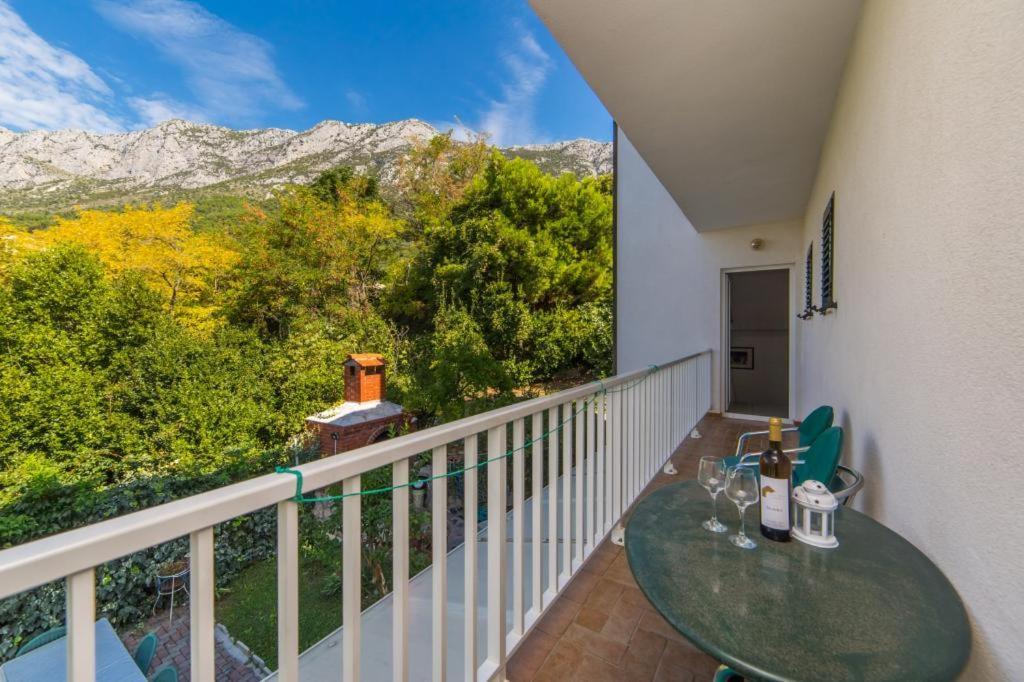 Apartments Slavena Gradac  Buitenkant foto