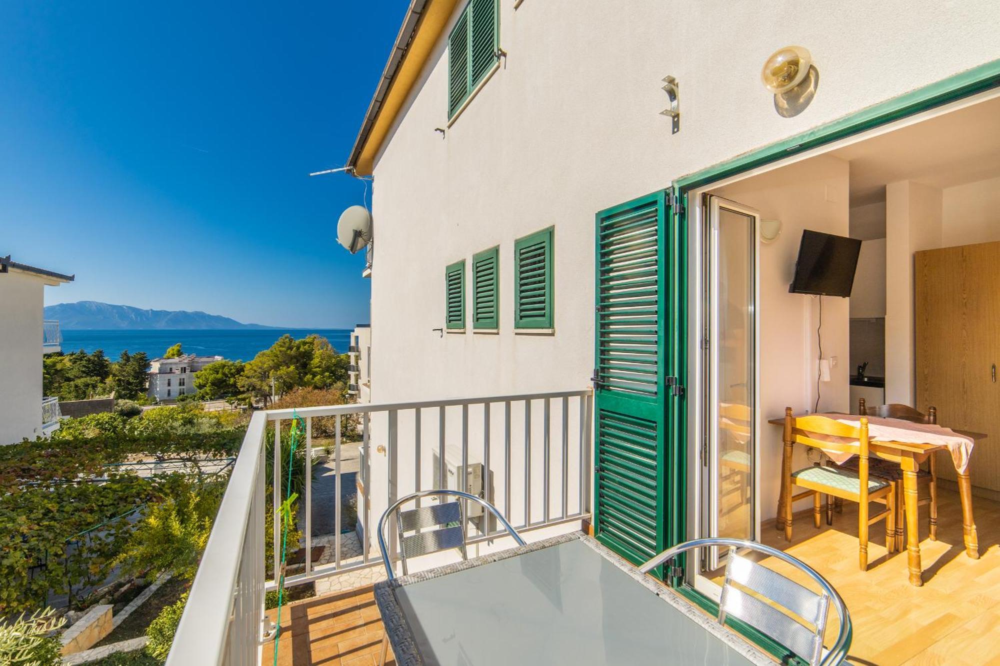 Apartments Slavena Gradac  Buitenkant foto